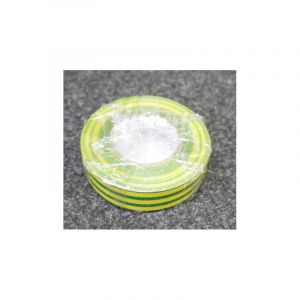 Ruban vinyl pvc adhesif isolant vert-jaune 20M 19x0.15mm (à l'unite) Temflex 1500 3M Electricite