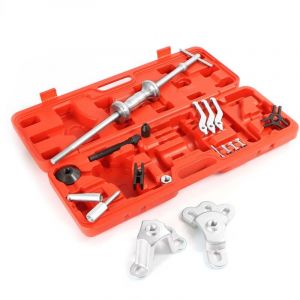 Wiltec - Coffret Outil extracteur de Roulement Extérieur Intérieur Moyeux roue 4-5 Trous Marteau coulissant