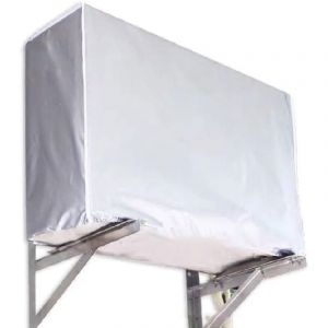 Gotrays - Housse Climatiseur Extérieur, Protection Pompe a Chaleur Extérieur, Housse Pompe a Chaleur Étanche, Anti-poussière, Anti-Neige, pour