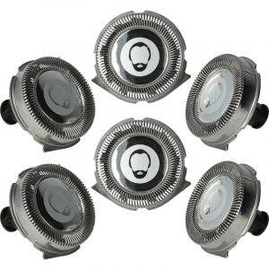 Vhbw - 6x T&ecirc;tes de rasoir remplacement pour Philips RQ32, RQ11 pour rasoir &eacute;lectrique