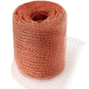 Choyclit - Grillage Anti Rongeur de Haute Qualité, 100% Cuivre Anti Limace Escargot Souris Rat Oiseaux Nematodes Ferramol, Filet de Cuivre Tricot
