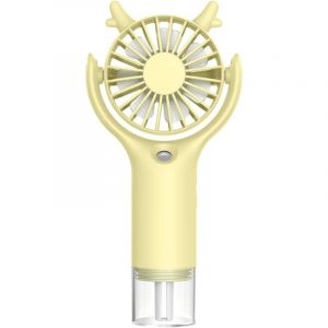 Ventilateur brumisateur portatif, mini ventilateur portable rechargeable par USB, refroidisseur d'air de poche, ventilateur portatif pour camping,