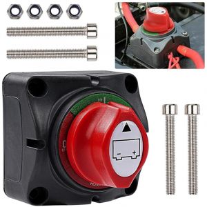 Coupe Circuit Batterie 12v-48v: Coupe Batterie Voiture 48v 275A Interrupteur Sectionneur - Commutateur D'isolateur de Batterie pour Bateau Camion