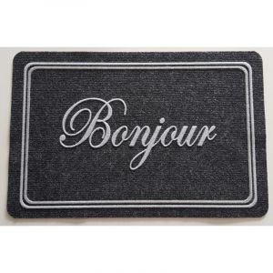 Tapis Grattant Int&eacute;rieur Ext&eacute;rieur Lis Bonjour 40x60cm