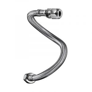 Tucai - Flexible sanitaire Inox Øintér.8mm - Bicône Ø10 - Femelle 3/8' - 150mm - taq bico