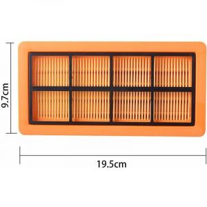 2 Filtre Remplacement pour Aspirateur K&auml;rcher AD 3200, AD 3 Premium et AD 4 Premium