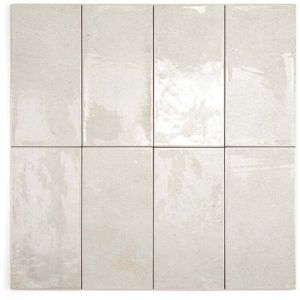 Carrelage Mur Ceramic Connection Beige Brillante 10x20 cm