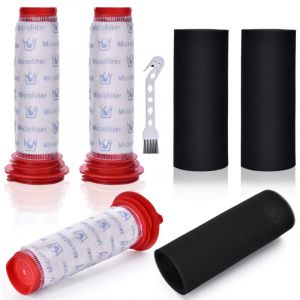 Lot de 3 Filtres de Rechange pour Bosch Aspirateur Vertical Accessoires sans sac Filtres en mousse pour Bosch Athlet Lithium Power 25,2 V BCH6L2560