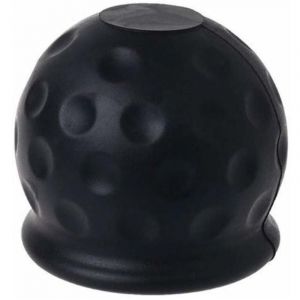 Cache boule d'attelage, noir, 1 pi&egrave;ce, cache boule d'attelage, protection boule d'attelage, cache boule d'attelage en caoutchouc