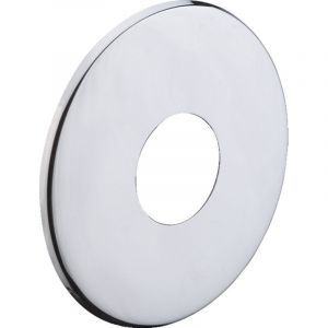 Rosace pour robinet chrom&eacute;&eacute;