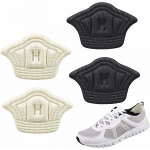 Gabrielle 2 Pairs Coussinets de Talon, Coussinet Talon Auto-Adh&eacute;sif Coussinets Inserts de Talons Prot&egrave;ge Talons Coussinets &agrave; Talon Antid&eacute;rapants pour