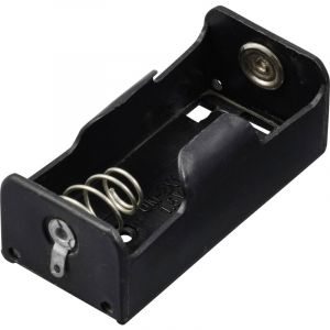 TC-13220488 Support de pile 1x LR14 (c) raccordement &agrave; souder (l x l x h) 60 x 28 x 22 mm Y739553 - Tru Components