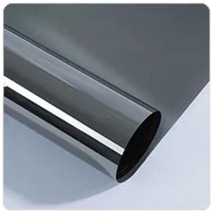 NICOLA Film de confidentialit&eacute; pour fen&ecirc;tre auto-adh&eacute;sif, film isolant transparent unidirectionnel 40CM 2M gris argent&eacute;