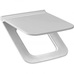 Jika - Groupe Roca) cubito pure - Abattant Duraplast pour cuvette wc, 450x365 mm, blanc (H8934213000631)