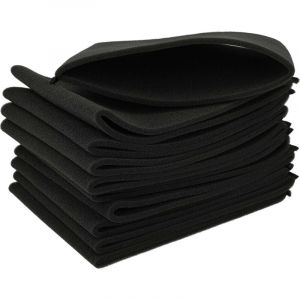 vhbw Lot de 10x filtres d'aspirateur compatible avec Einhell Inox 30 A, NTS 1400, NTS 1500, NTS 1600, RT-VC 1420 aspirateur - Filtre mousse
