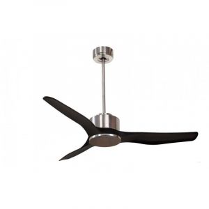 Klassfan - Modulo de Super d&eacute;stratificateur d'air avec thermostat et wifi, noir et chrome pour 50 &agrave; 90 m&sup2; KLDC3P4BKTemp