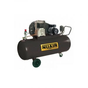 Nu Air - Nuair - Compresseur &agrave; air 3HP 2,2kW Triphas&eacute; 150L Entra&icirc;nement par courroie - B2800B/150CT3