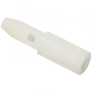 Manchon Adaptateur de Pommeau de Levier de Vitesse Blanc pour Peugeot 206 207 306 307 308 Manchon de Changement de Vitesse pour Adaptateur de Pommeau
