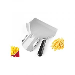 Pelle à Frites Pelle à Pop Corn Stainless Pelle à Copeaux d'acier épaissie Pommes De Terre Frites Pelle avec Poignée Commerciale Emballeur des Frites