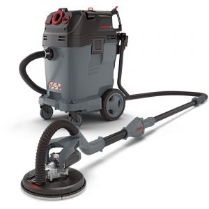 Ponceuse Girafe lhs 225 vario & Aspirateur de S&eacute;curit&eacute; (Aspirateur Eau et Poussi&egrave;re) vcl 550 pro, avec Kit d'Abrasifs - Menzer