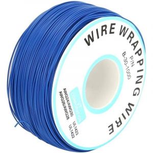 Collier pour chien, fil de cl&ocirc;ture pour animaux, fil de cl&ocirc;ture &eacute;lectrique en spirale de 300 m/984 pi, syst&egrave;me de cl&ocirc;ture &eacute;lectrique enterr&eacute;e solide