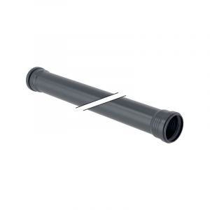Geberit Silent Pro tuyau 393411141 DN 90, 1000 mm, avec 2 manchons