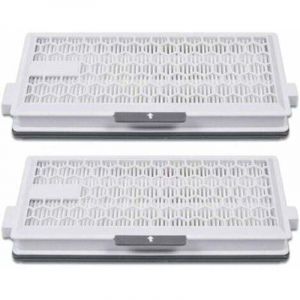 Lot de 2 filtres HEPA Airclean Plus 50 pour aspirateur Miele Complete C3 Powerline, S8340,Air Clean SF-HA 50 pour Complete C2 C3 Compact C1 C2-2,Lot