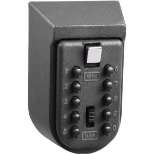 Coffres de s&eacute;curit&eacute; , cadenas &agrave; combinaison &agrave; 10 chiffres, cache-cl&eacute;, bo&icirc;te de rangement murale, coffre de s&eacute;curit&eacute;