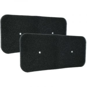 2x filtre &eacute;ponge compatible avec Candy cs H10A2DE-S 31100933, cs H7A2LE-S 31100947, cs H7A2DE-S 31100925, CS4 H7A1DE-S 31100963 s&egrave;che-linge - Vhbw