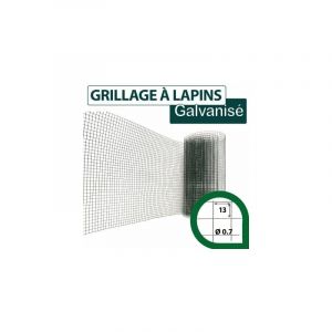 Cloture&jardin - Grillage Soudé Vert - Maille Carrée 13mm - Longueur 10m - 1 mètre - Vert (ral 6005)