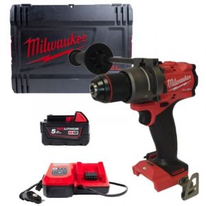 Milwaukee M18FPD3-501X Perceuse &agrave; percussion 18V FUEL + 1x5.0Ah en HD Box