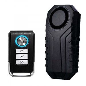 Alarme Vélo, Alarme Voiture sans Fil, Alarme pour Bicyclette, Moto, Voiture, Scooter, 113dB étanche sécurité Alarme avec Télécommande