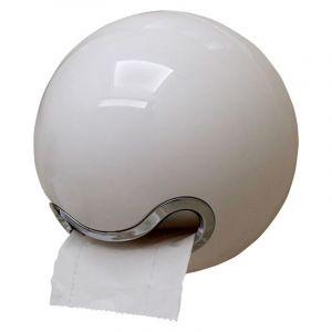 Porte-papier toilette Bo&icirc;te de papier toilette en plastique Creative Candy Sph&eacute;rique sans perforation Cadre de serviette &eacute;tanche Porte-rouleau de