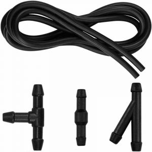 5m Kit de Tuyau Essuie Glace, Tuyau de Liquide de Lave-Glace, Tuyau Flexible, Buse D'essuie-Glace Brouillard Lave-Linge Tuyau
