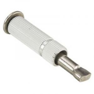 Piton douille r&eacute;tractable alu-inox D.12mm - fixation b&acirc;che couverture piscine - L'unit&eacute; - L'unit&eacute;