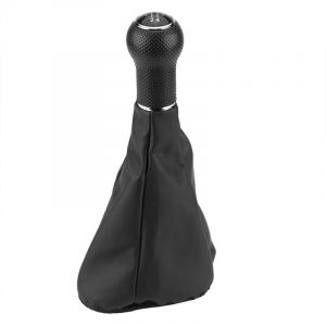 Eosnow Couvercle de botte de gu&ecirc;tre de pommeau de levier de vitesse &agrave; 5 vitesses pour Golf 3 Jetta MK3 1991-1998