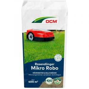 DCM Engrais pour gazon Mikro Robo 20 kg chaux verte