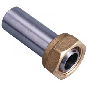 Raccord &agrave; jonction sph&eacute;ro-conique 3/4' (20/27) nf &agrave; souder sur tube acier &Oslash;21,3 Gurtner