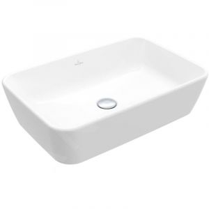 Villeroy&boch - Architectura - Vasque à poser sur plan de travail, 600x405 mm, avec trop-plein, blanc alpin 5A2760R1