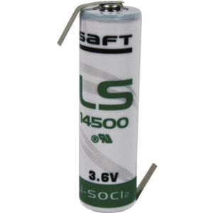 Pile spéciale LR6 (AA) lithium Saft LS14500HBG cosses à souder en Z 3.6 V 2600 mAh 1 pc(s)