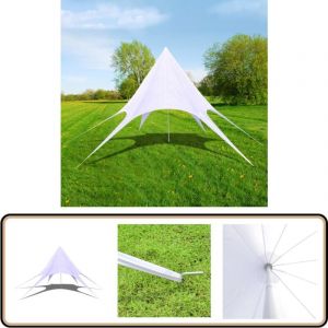 Vidaxl - Tente de jardin en forme d'étoile 14 m - Tente De Jardin - Abri Solaire - Chapiteau - Parasol - Tonnelle Extérieure