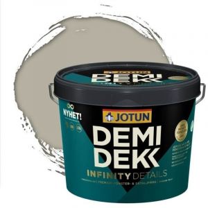 Peinture Bois - DEMIDEKK INFINITY DETAILS - Lasure Opaque Satin&eacute;e - Gris Silex - 3L