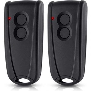 T&eacute;l&eacute;commande Portail Garage pour EcoStar RSC2-433 RSE2-433 RSZ1-433, Compatible avec Hormann Ecostar Liftronic/TUBAUTO EuroPro 500/700/800 Portronic