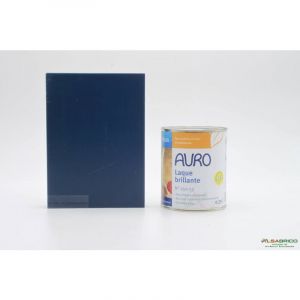 Auro - Laque couvrante brillante pour bois et m&eacute;tal N&deg;250 Bleu Outremer - Pot de 0.75L