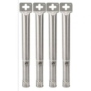 30,8 &agrave; 45CM Universal Br&ucirc;leur Accessoires pour FirePlus, Fire Mountain, Proficook, Barbecook, Tepro, Campingaz, Char-Broil, Cosmo Grill, Acier