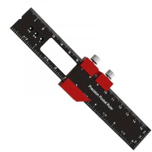 R&egrave;gle de pr&eacute;cision pour le travail du bois - Jauge de marquage - Outils de mesure de pr&eacute;cision - Outils de charpentier - R&egrave;gle de tra&ccedil;age en alliage