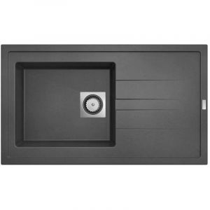 CAREA - &Eacute;vier Granit ARCOS 1 bac Gris b&eacute;ton