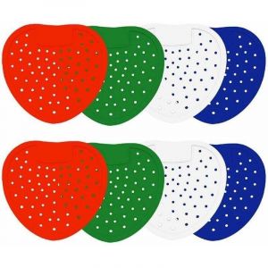 8 Pi&egrave;ces &Eacute;cran D'urinoir, Urinoir Desodorisant, Filtre &agrave; Urinoir, Parfum longue Dur&eacute;e dans Chaque Urinoir ou Urinoir