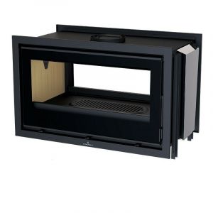 Insert de Chemin&eacute;e Double Face Double Combustion 1007x596 Bronpi Cairo R&eacute;fractaire 13 KW