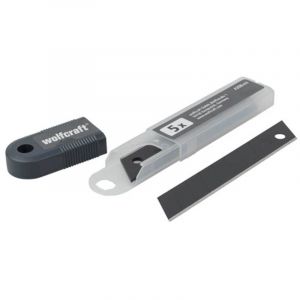 Pack de 5 lames de cutter noires de 18 mm (remplacement)